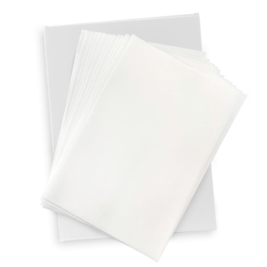 25pcs Edible Wafer Paper A4 Size, 8.5" x 11" Food Grade Wafer Sheets, Edible Paper for Cakes Printable, Rice Starch Sheets for Candy & Decoration (0.3mm)