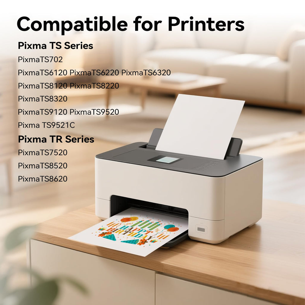 YOUTOOK PGI-280XXL CLI-281XXL Ink Cartridges, Printer Work with PIXMA TS6120 TS6220 TS6320 TS8120 TS8220 TS8320 TR7520 TR8520 TR8620 TS9120 TS9520 TS9521C TS702 Printer
