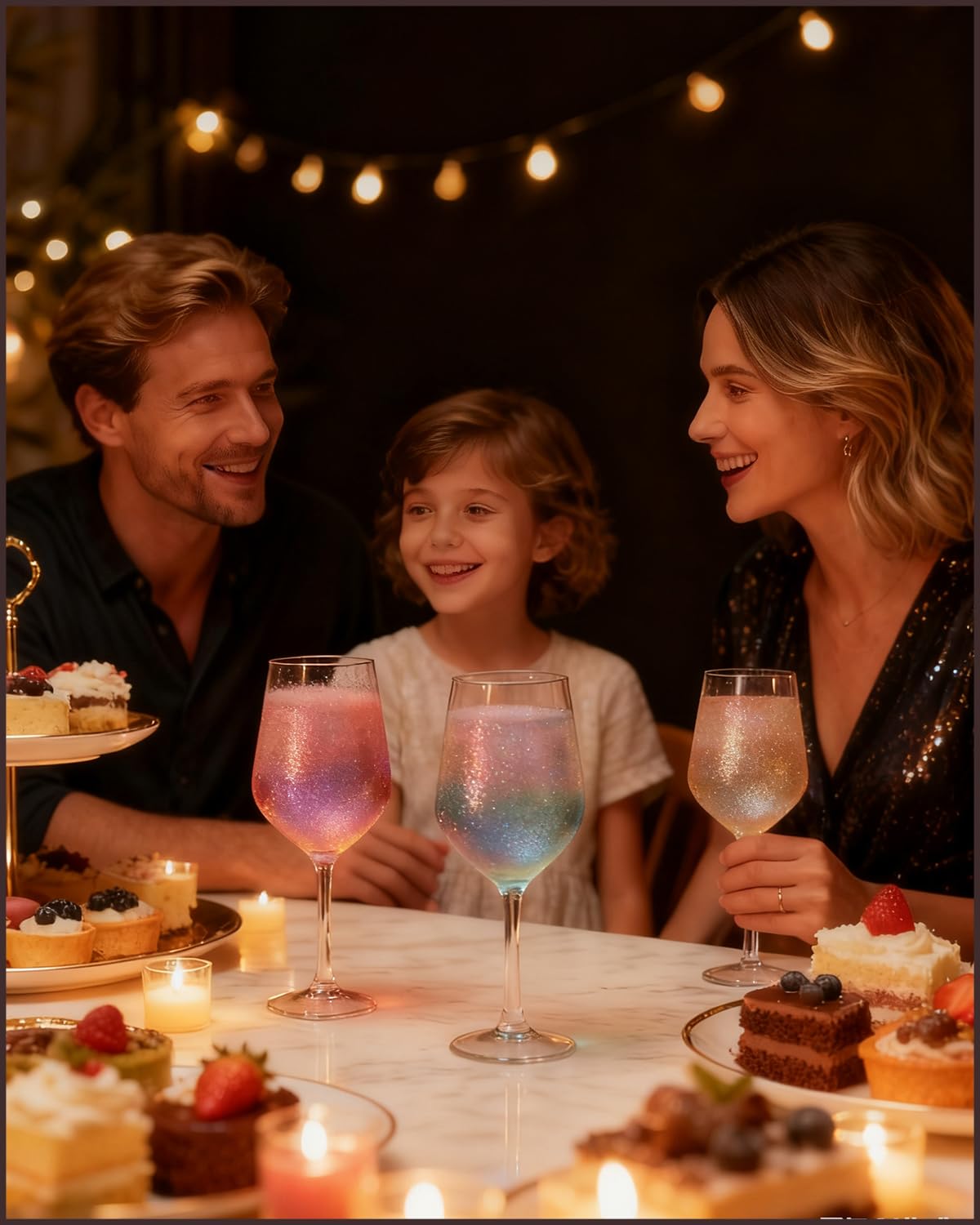 Iridescent 10g Edible Glitter Spray for Drink, Food Grade Luster Dust, Edible Glitter for Cocktails, Edible Shimmer Powder for Cupcakes, Strawberries, Chocolate